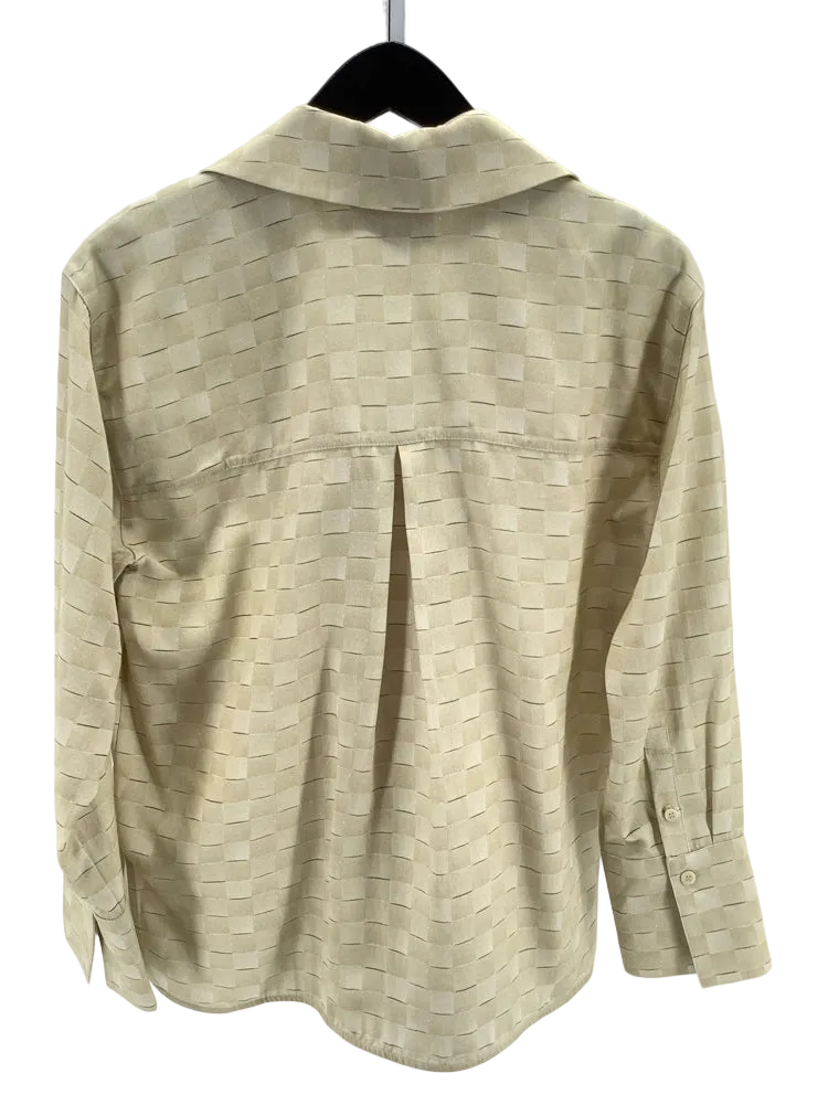 Thinking Mu Size S Tan & Black Shirt