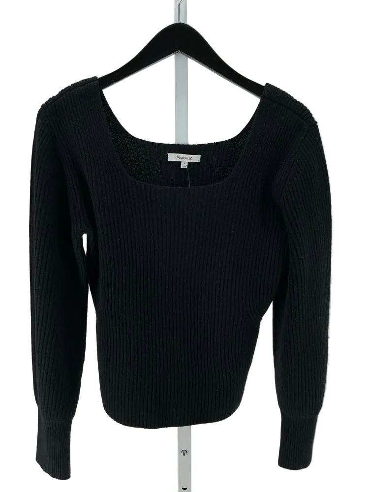 Madewell Size M Black Sweater