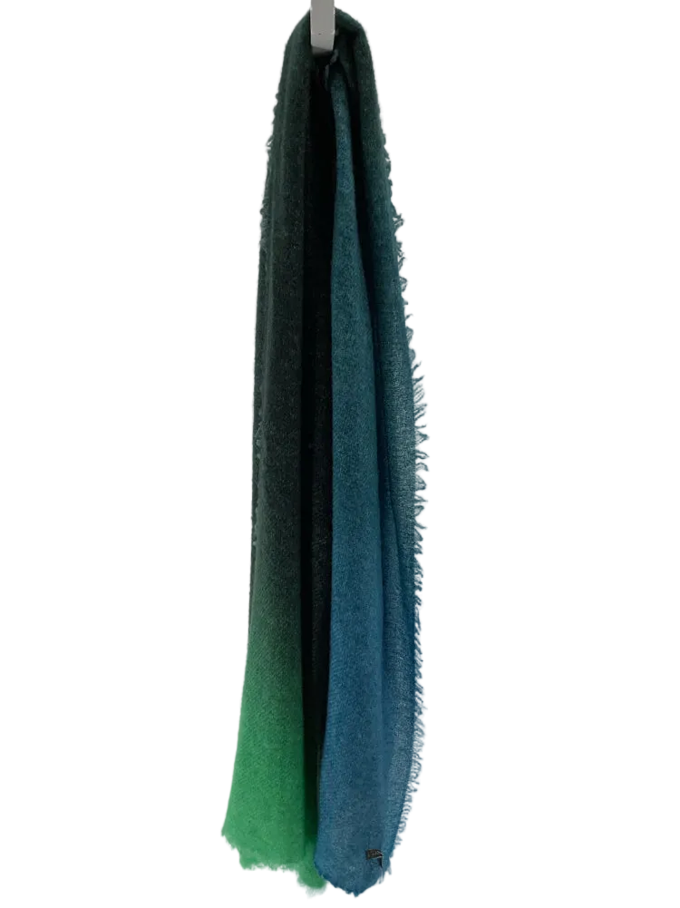 Faliero Sarti Green & Blue Scarf