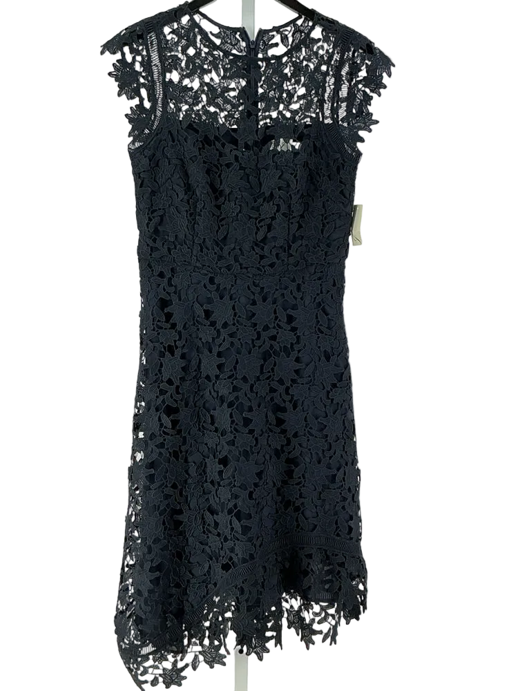 Eliza J Size 8 Navy Dress