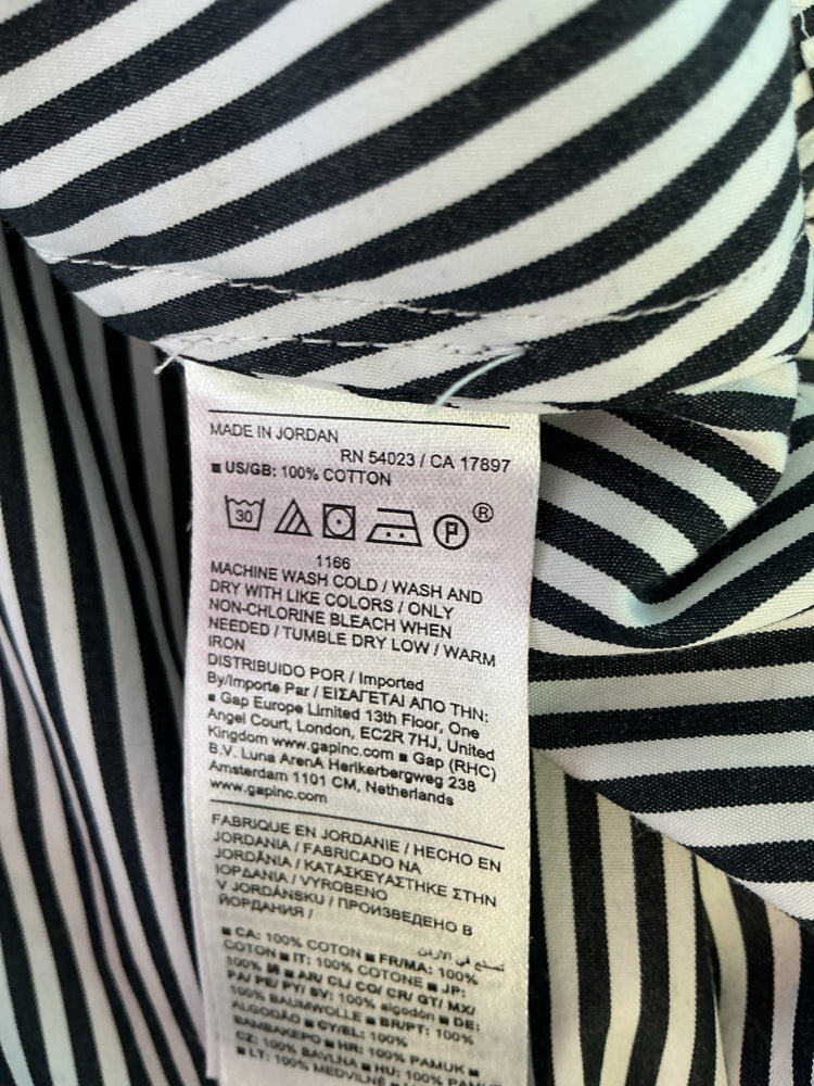 Banana Republic Size S Black & White Skirt