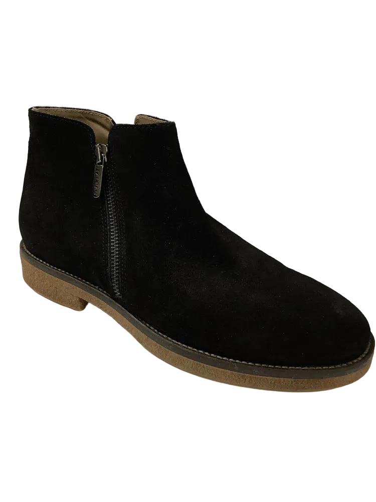 Italeau Shoe Size 9 Black Foliana Booties