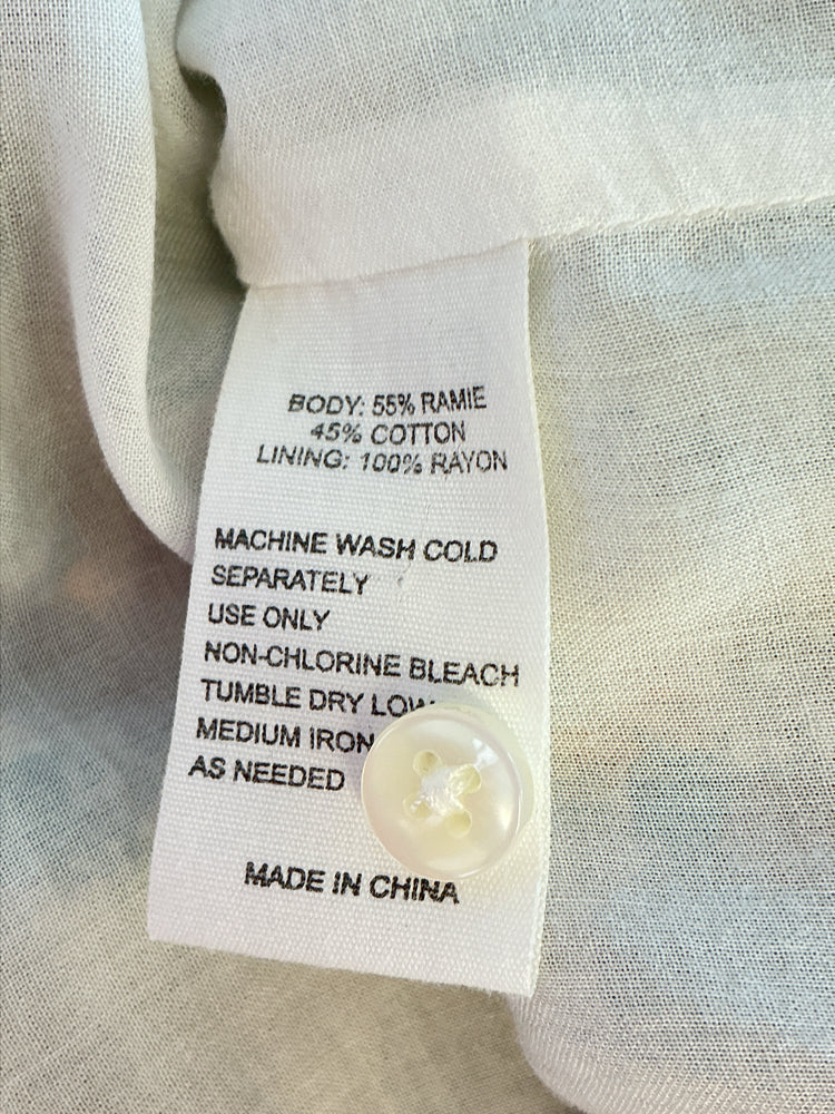 Trovata Size M Cream multi Dress