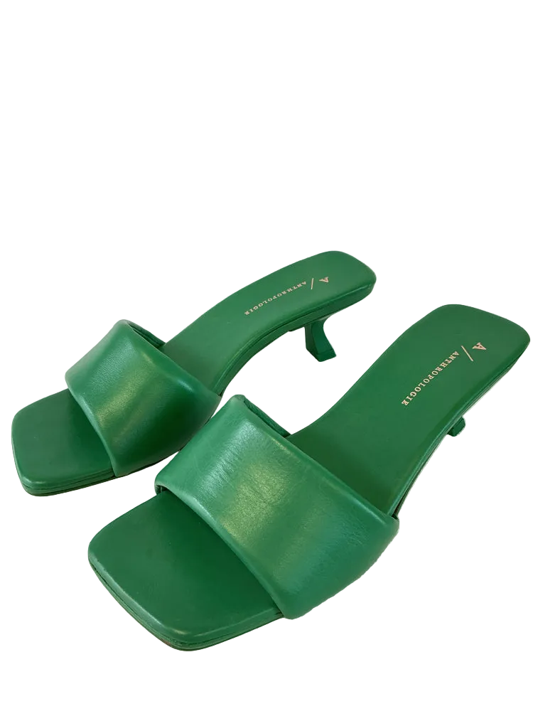 by anthropologie Shoe Size 7.5 Green Heels