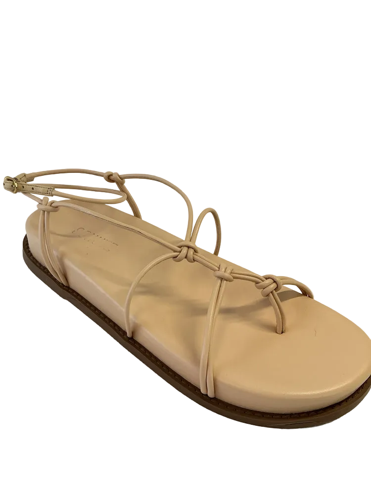 Schutz Shoe Size 8 Tan Calabria Sporty Sandals