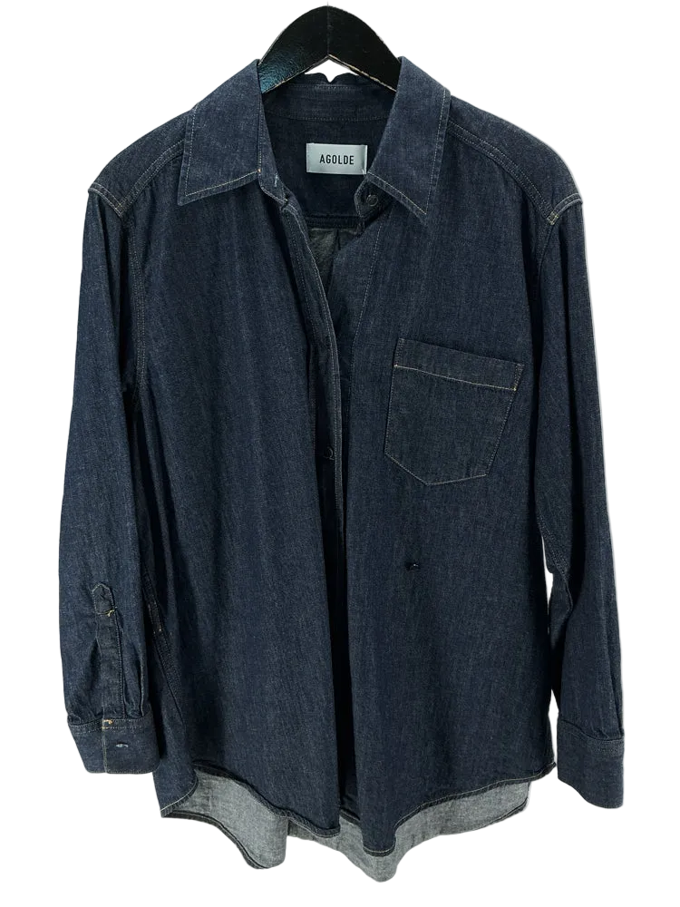 AgoldE Size S Denim Shirt