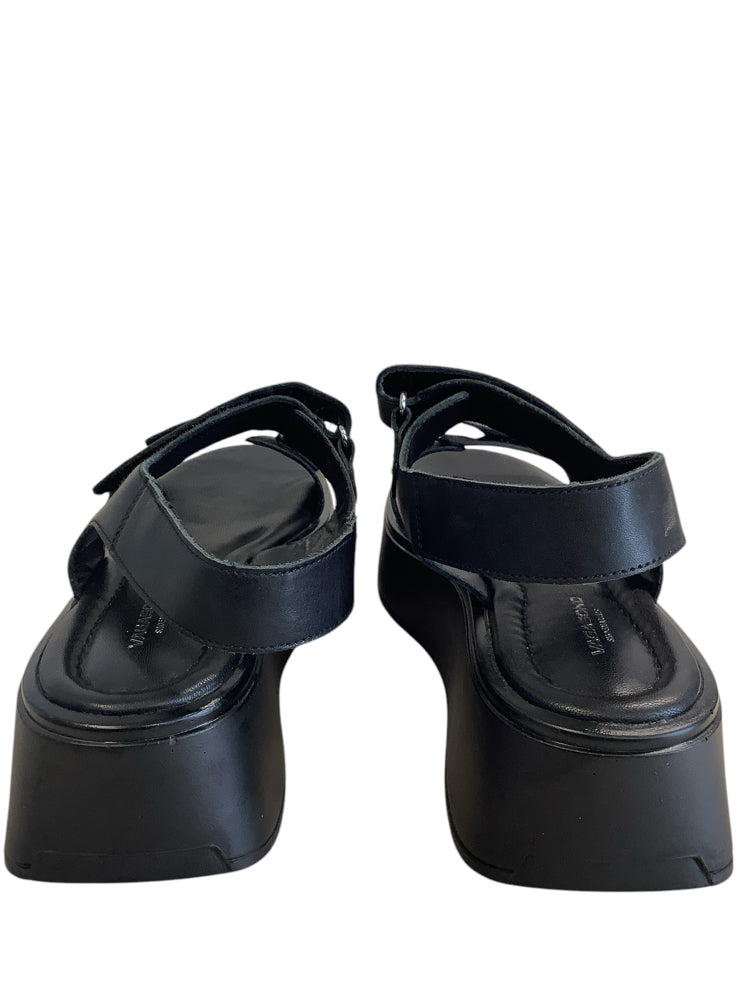 Vagabond Shoe Size 10 Black Sandals