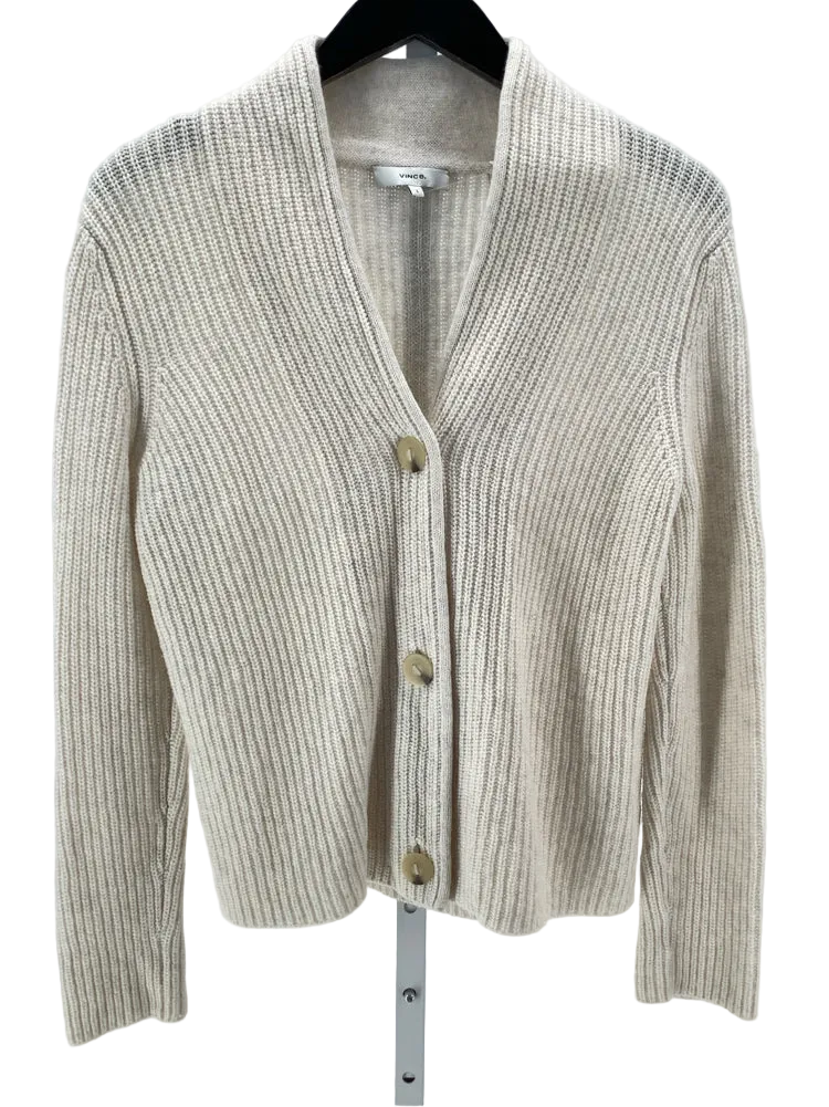 Vince Size S Cream Cardigan