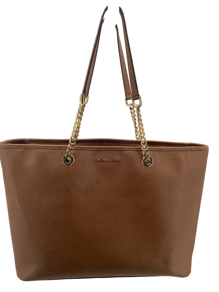 Michael Kors Brown Jet Set Tote