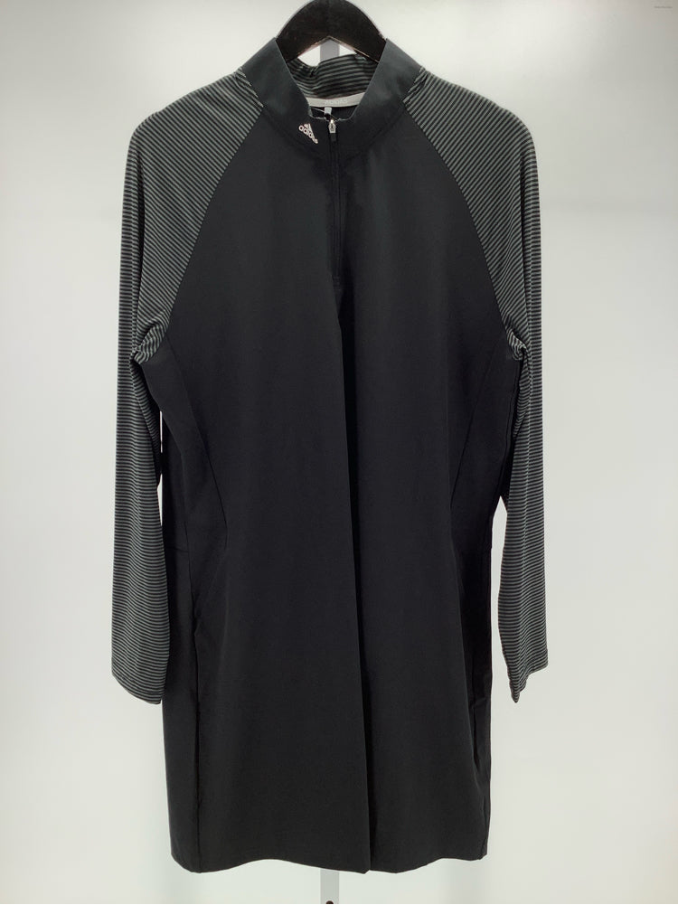 adidas Size XL Black & Gray Dress