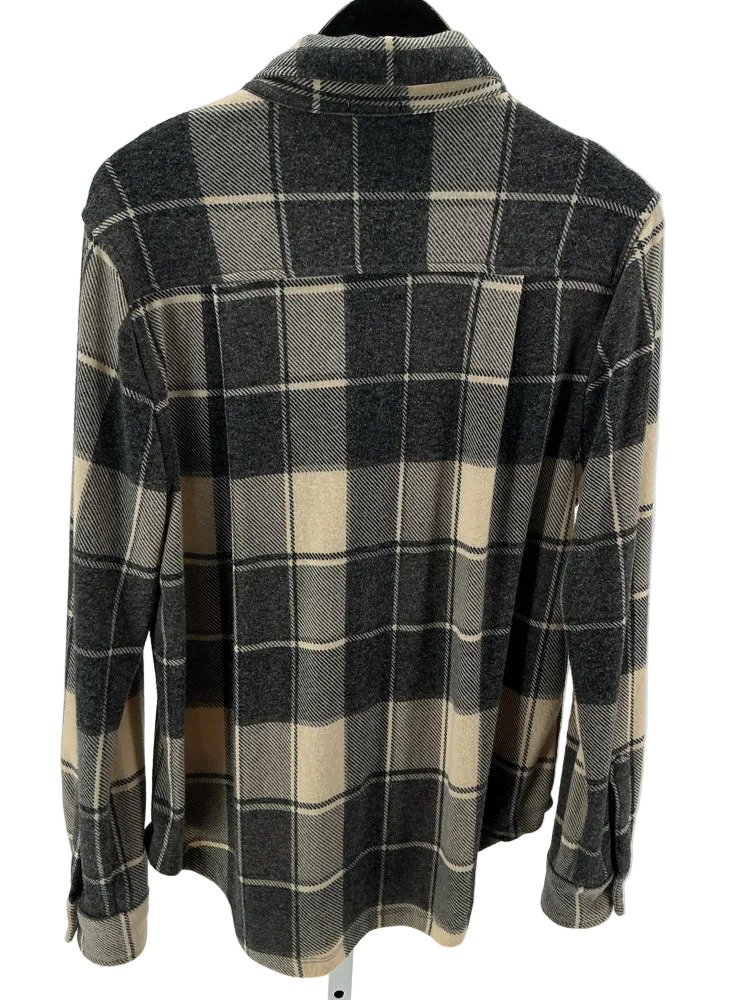 Dylan Size S Tan & Gray Shirt