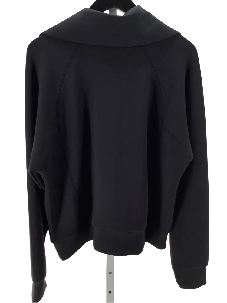 Spanx Size XL Black Sweatshirt