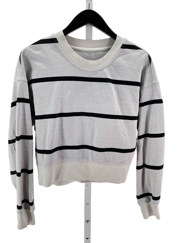 lululemon Size M Gray & Black Sweatshirt