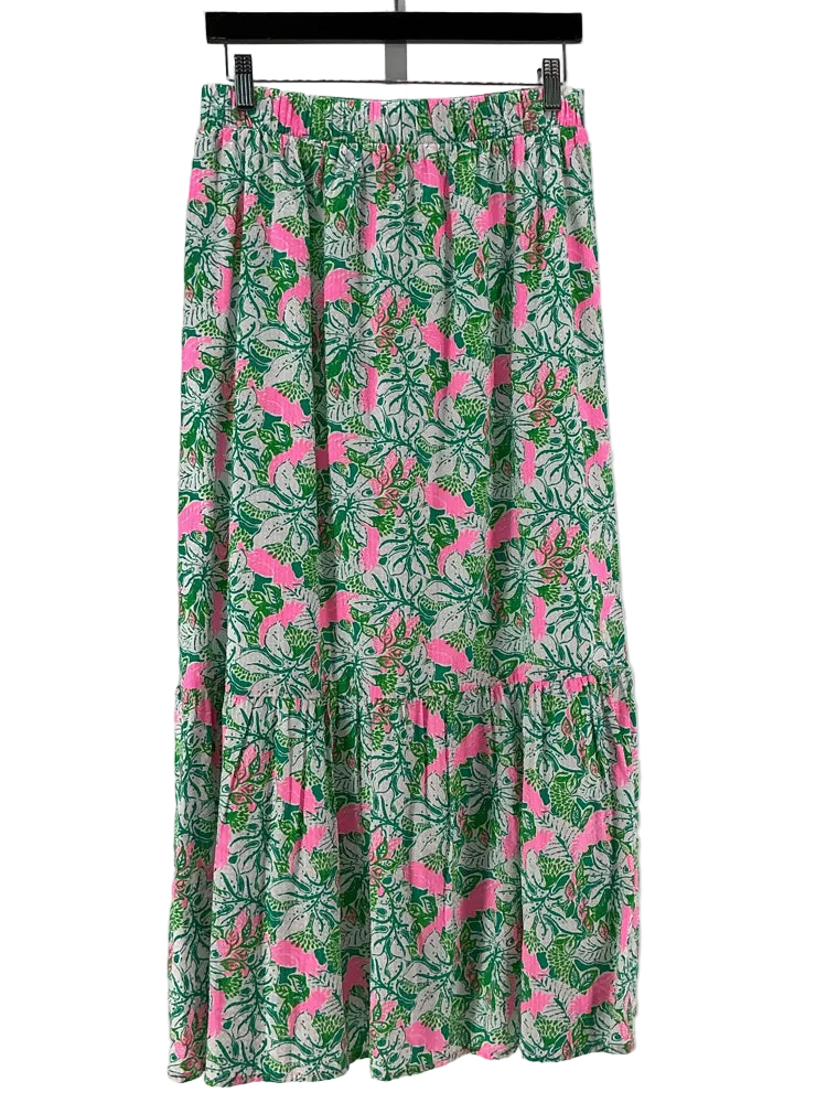 Lilly Pulitzer Size 6 Green multi Skirt
