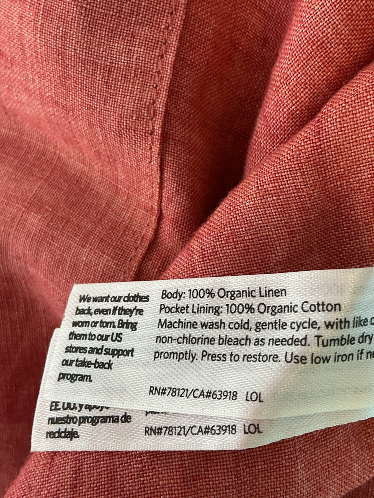 Eileen Fisher Size M Orange Dress