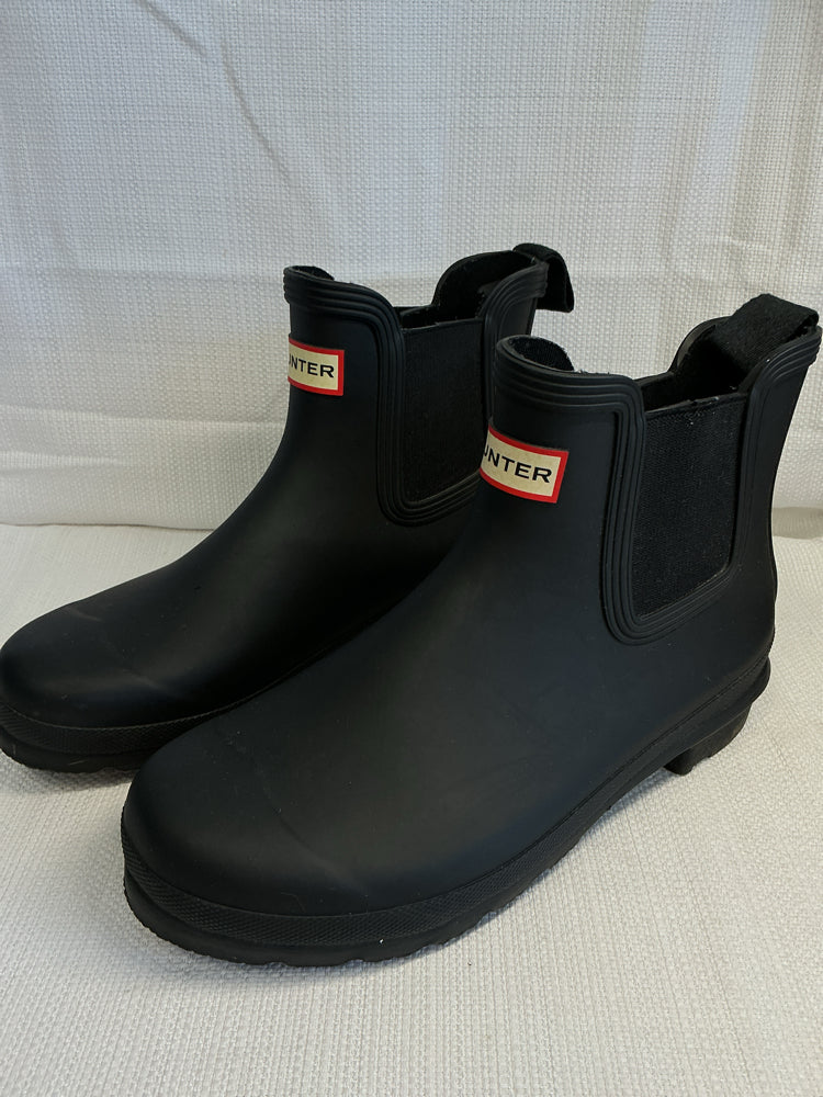 Hunter Shoe Size 9 Black Booties