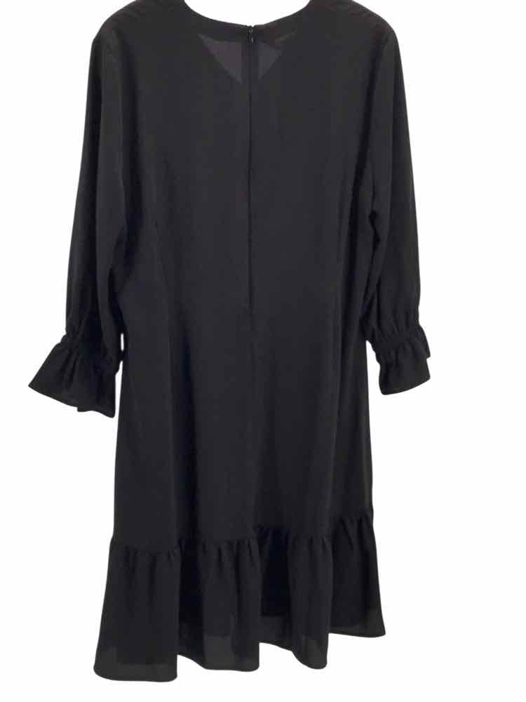 Ming Wang Size M Black Dress