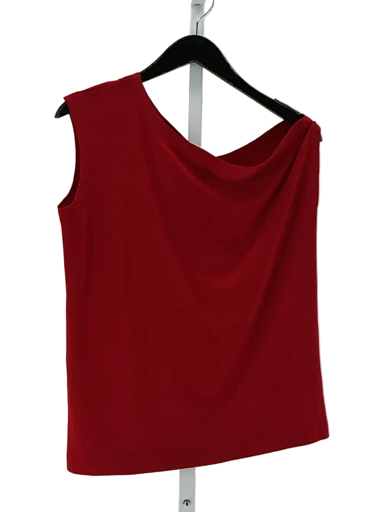 Norma Kamali Size S Red Tank Top