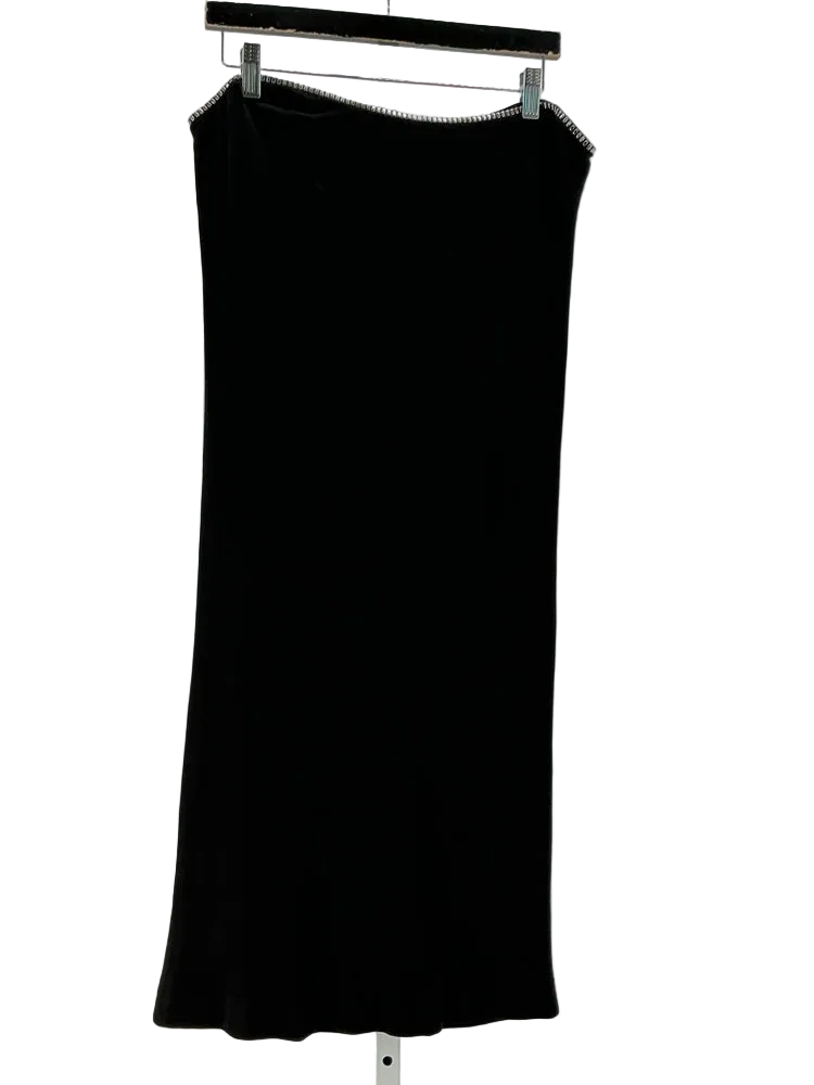 Rag & Bone Size XL Black Gwenyth Skirt