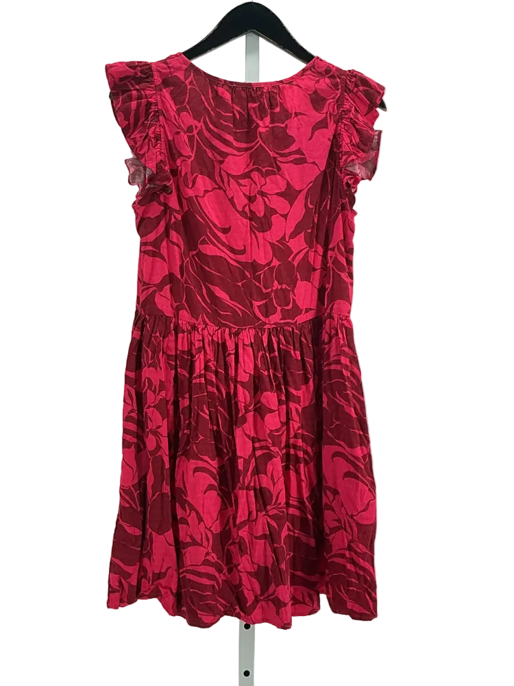 Evereve Size XS Pink & Red Dress