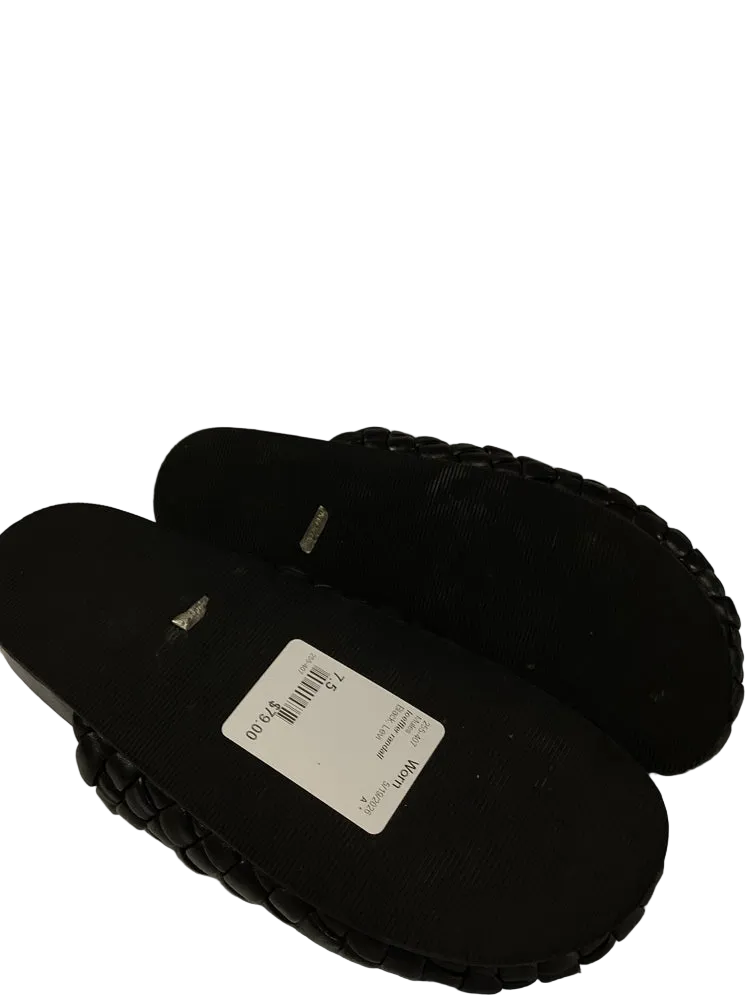 loeffler randall Shoe Size 7.5 Black Levi Mules