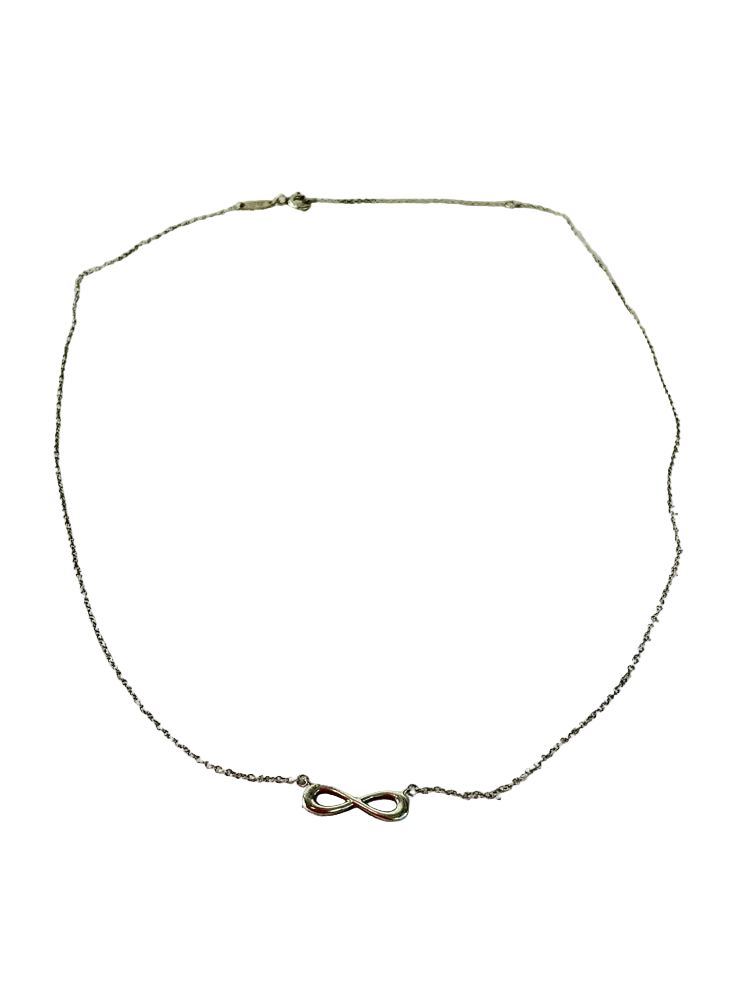 Tiffany & Co Silver Infinity pendant Necklace