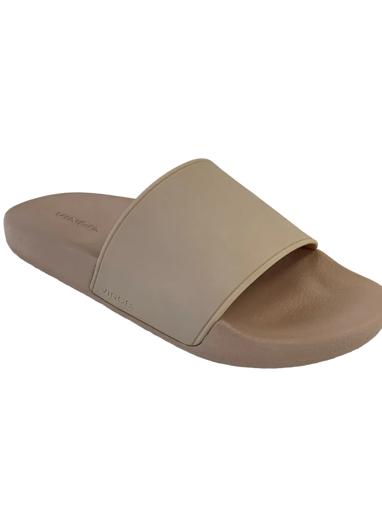 Vince Shoe Size 6 Tan Slides