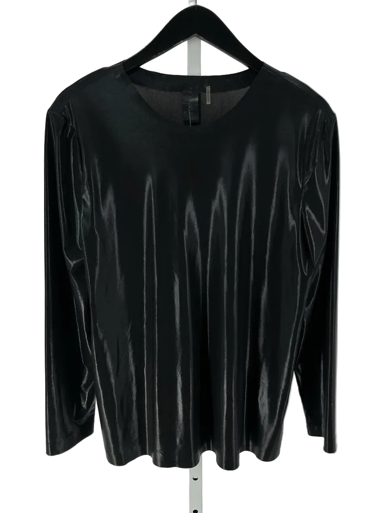 Norma Kamali Size S Black Shirt