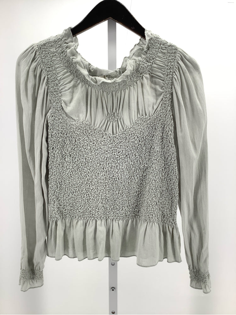 by anthropologie Size M Sage Shirt