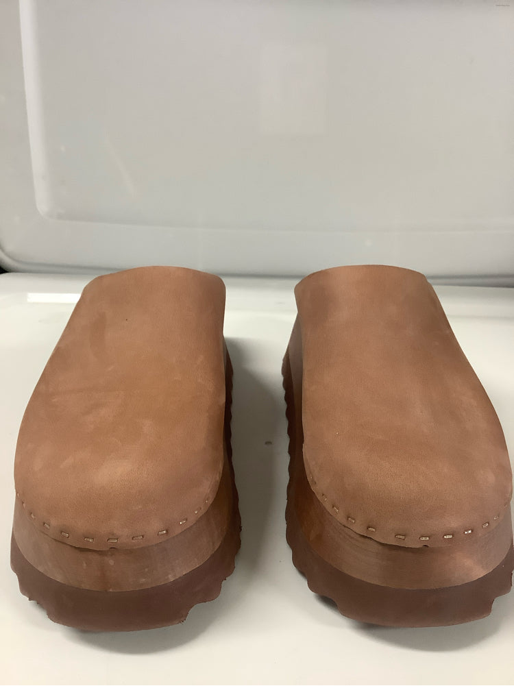 BRYR Shoe Size 9 Brown Chonk Clogs