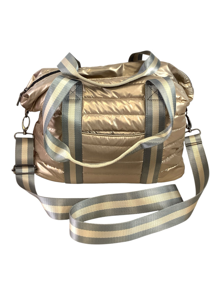 Think Royln Gold & Gray Handbags