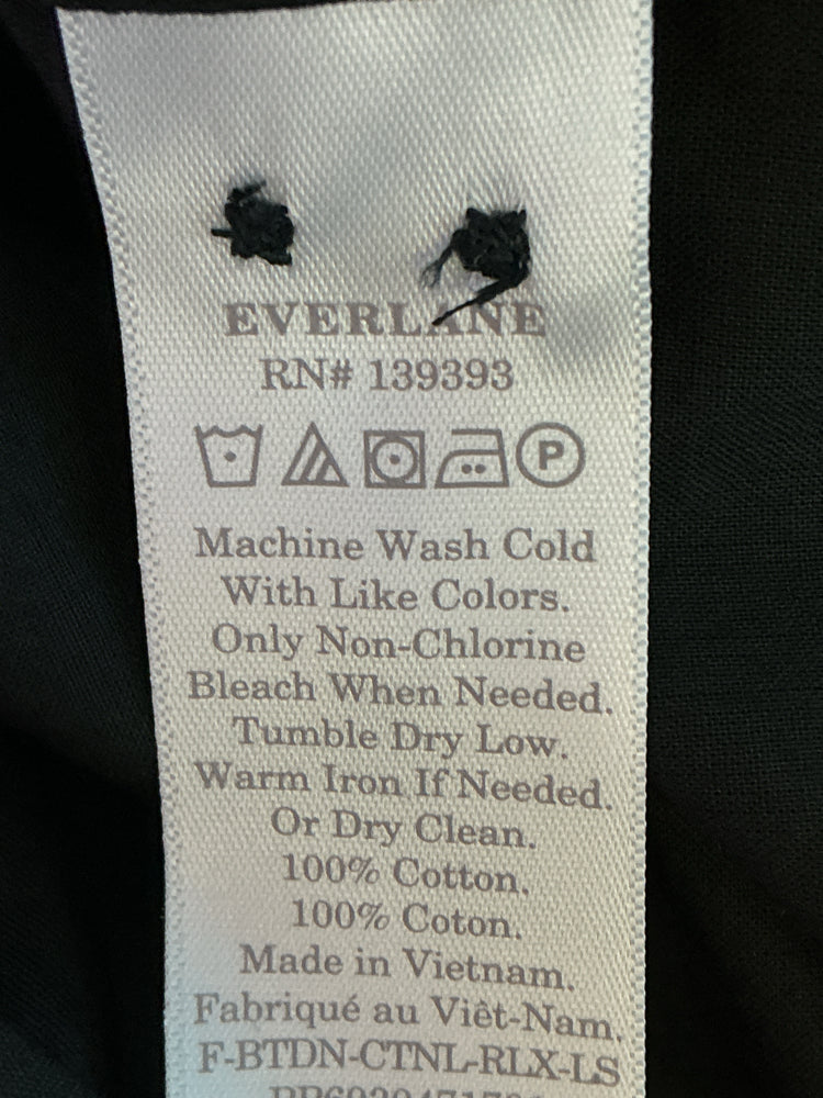 Everlane Size 10 Black Shirt
