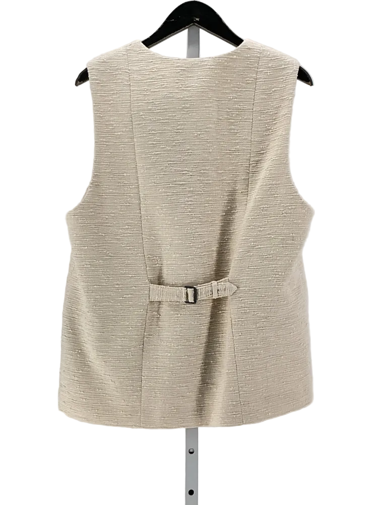 Rag & Bone Size L Cream Vest