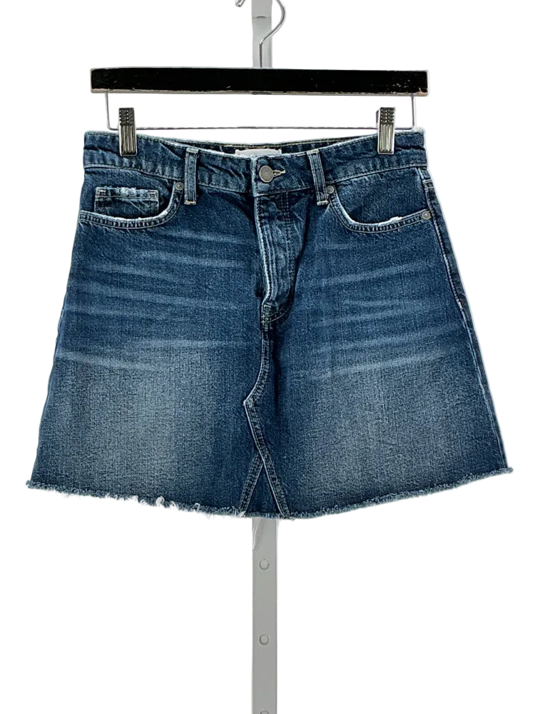 Paige Size 27 Blue Skirt