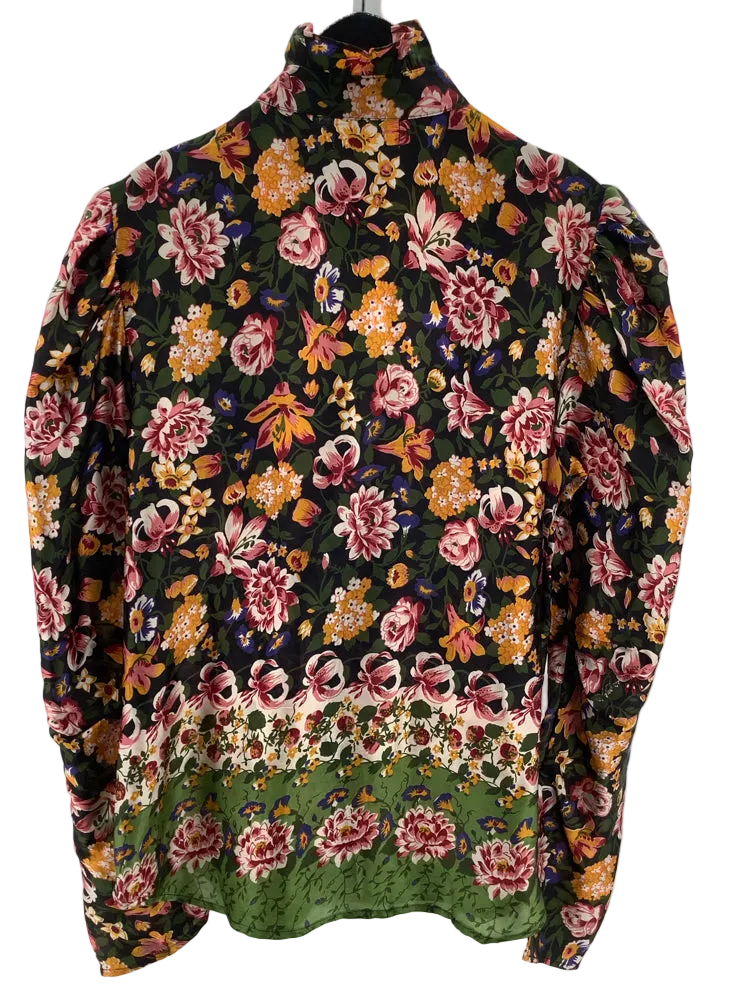 Mille Resort & Travel Size M Black multi Shirt