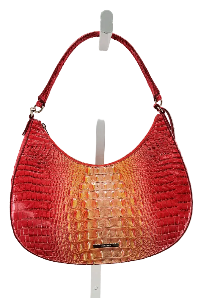 Brahmin Red & Orange Bekka Handbags