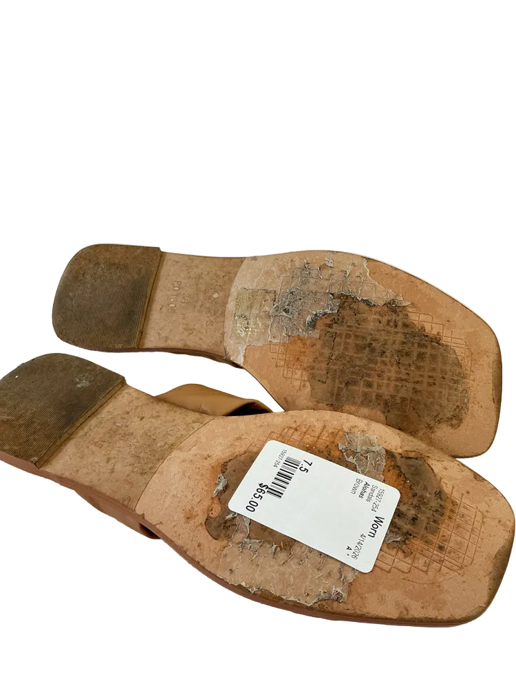 Alohas Shoe Size 7.5 Brown Sandals