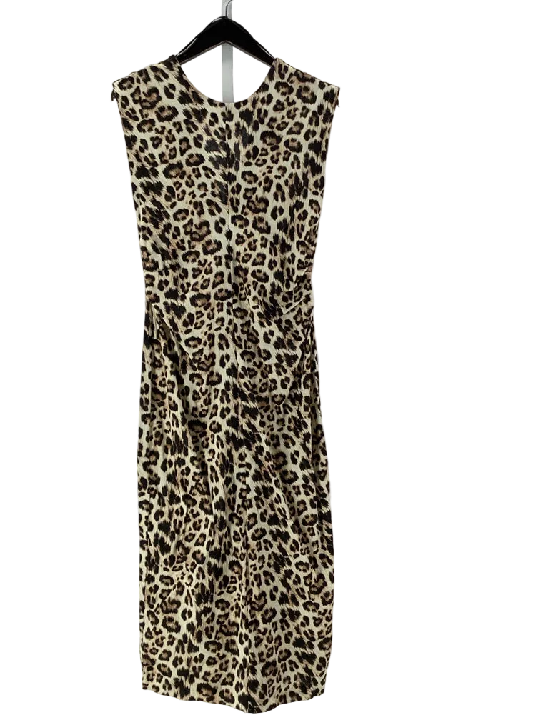 Zara Size L Black & Tan Dress