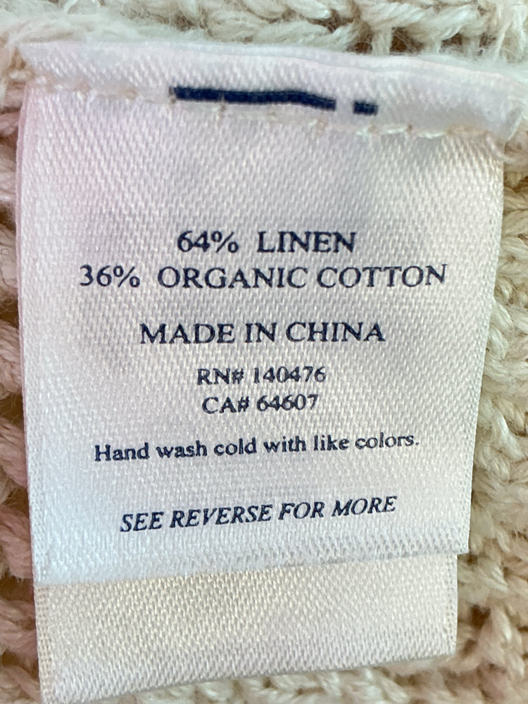 Faherty Size XS Tan Miramar Sweater