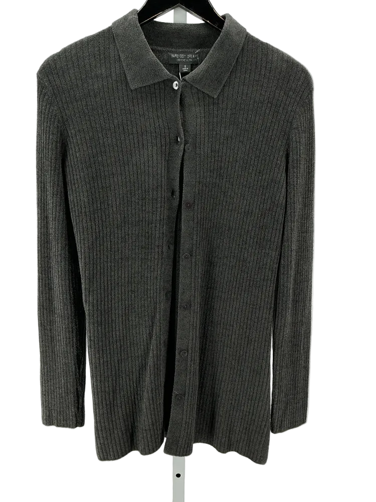 Barefoot Dreams Size S Gray Shirt