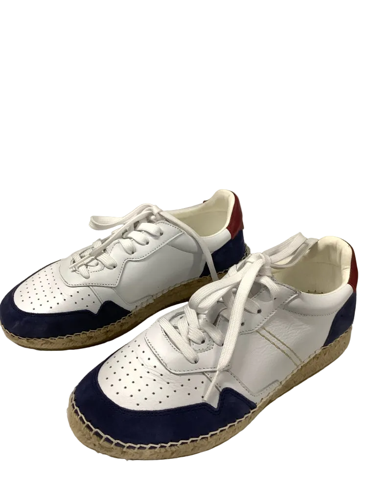 Free People Shoe Size 8.5 White multi Serendipity Sneakers