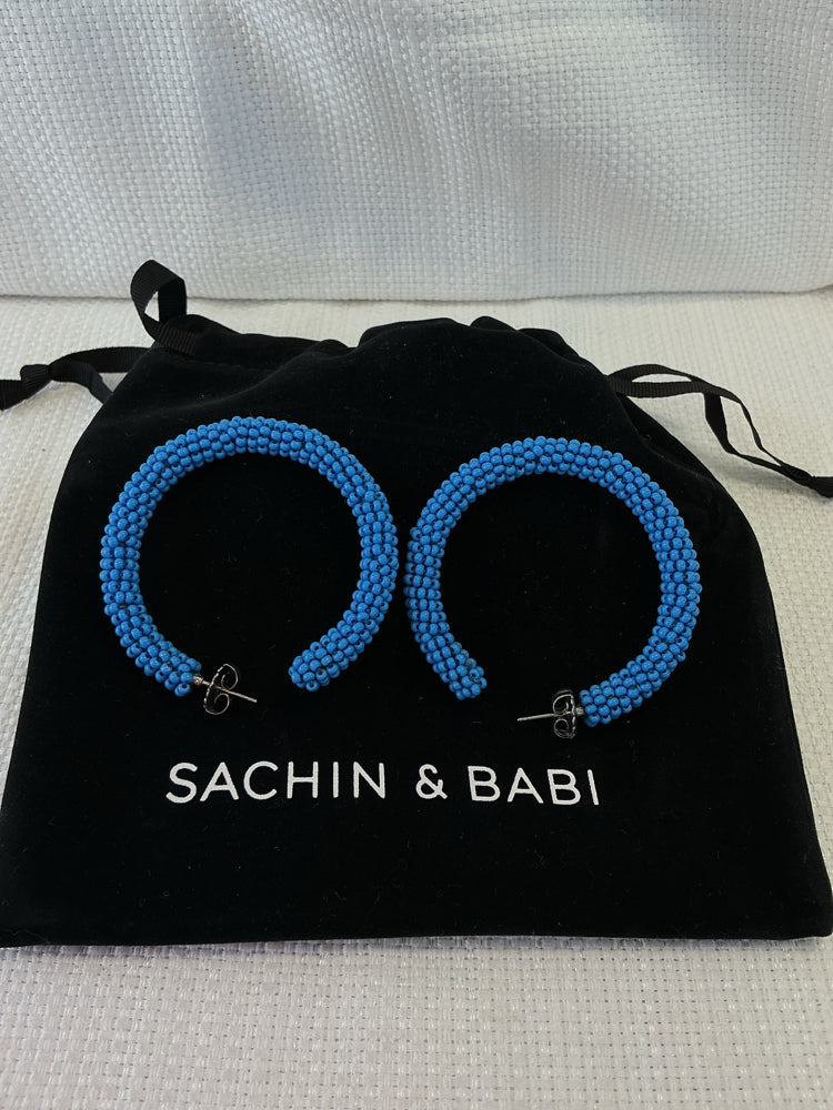 Sachin & Babi Blue Earrings