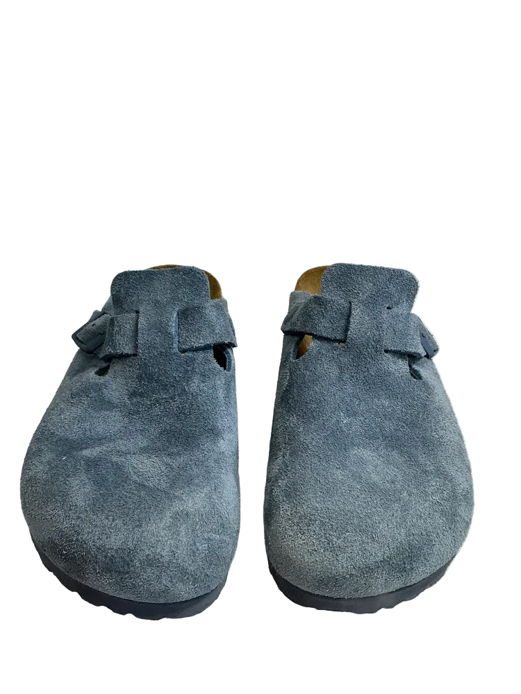 Birkenstock Shoe Size 9.5 Blue Boston Clogs