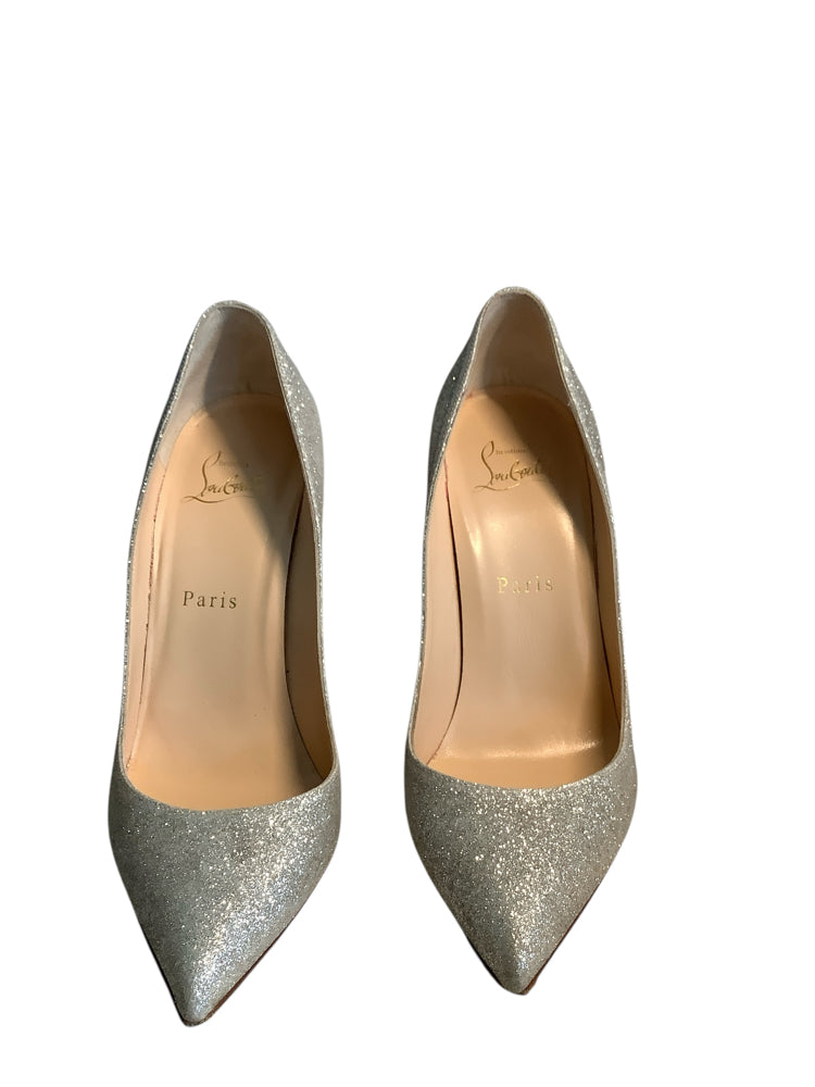 Christian Louboutin Shoe Size 7.5 Ivory Heels