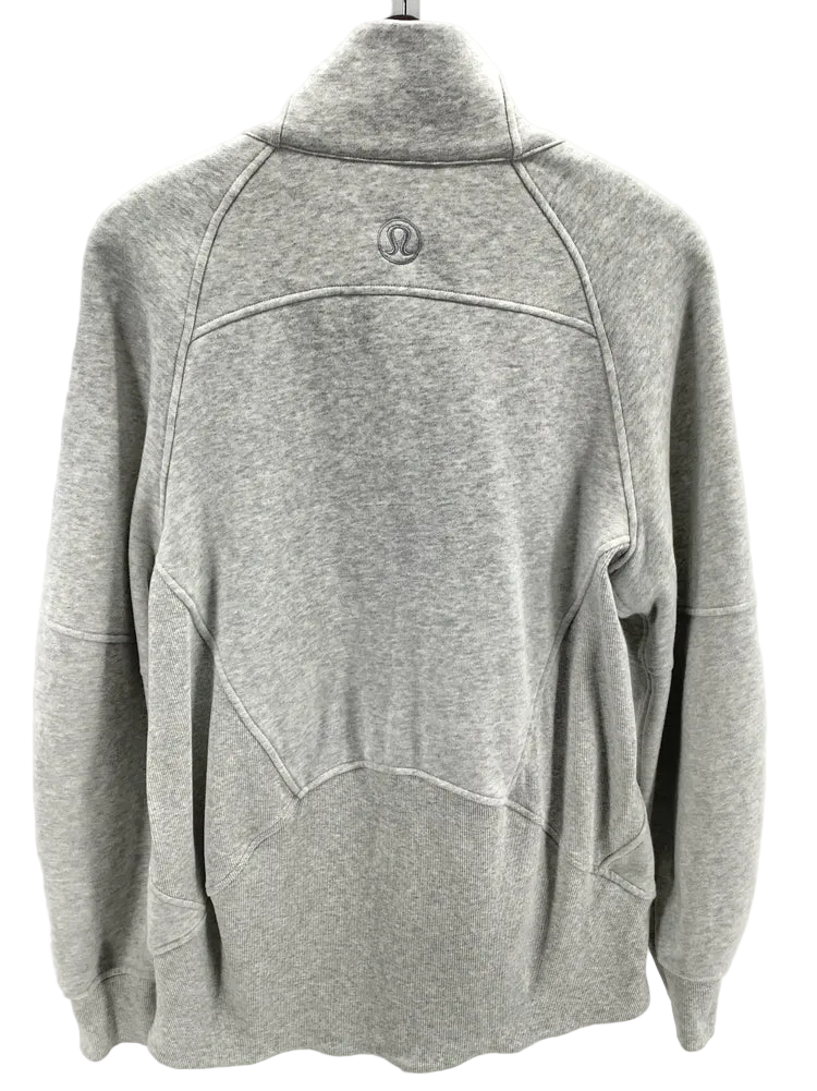 lululemon Size XS/S Gray Scuba Sweatshirt