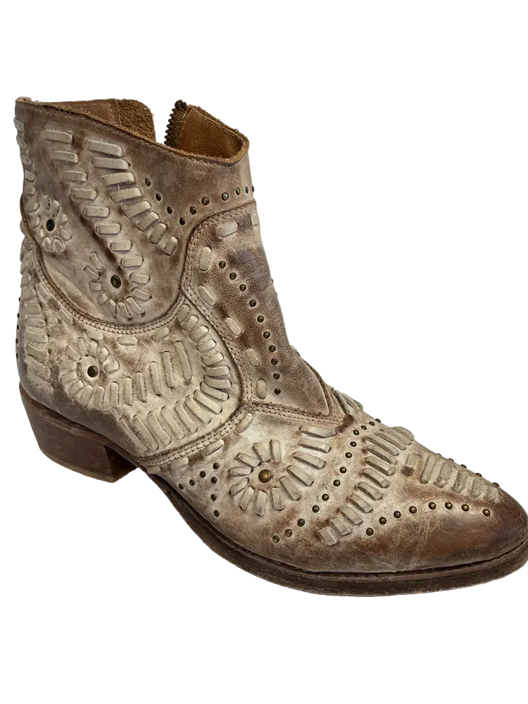 Matisse Shoe Size 8.5 Tan & Brown Fiesta Booties
