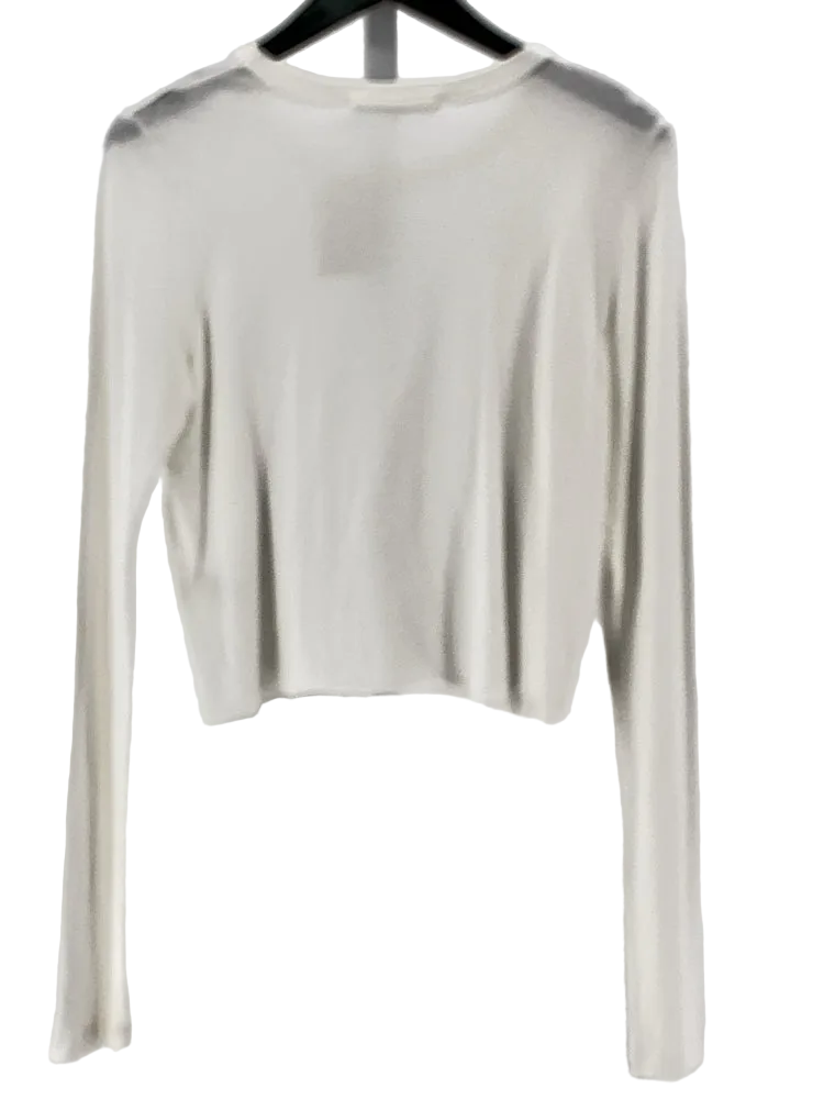 SLVRLAKE Size L White Shirt