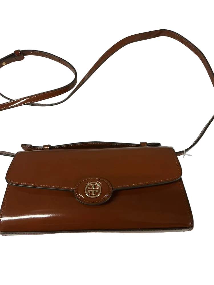 Tory Burch Brown Robinson Handbags