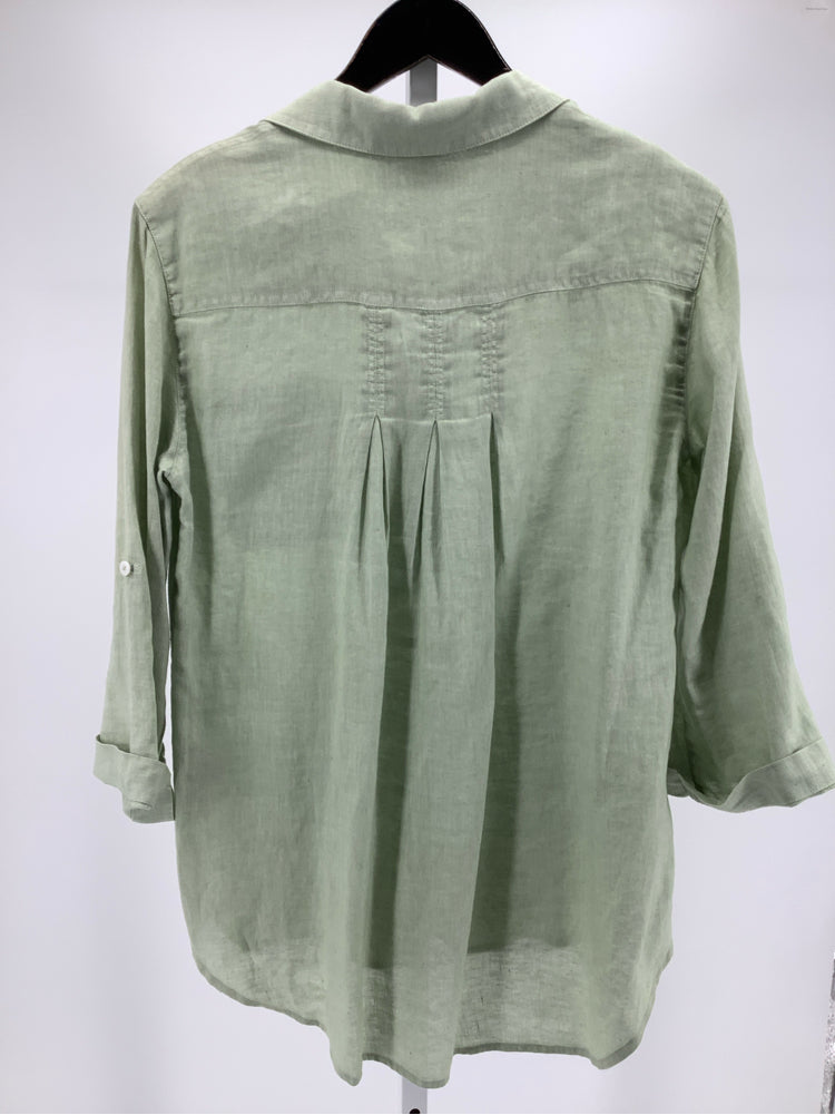 John Mark Size S Green Shirt
