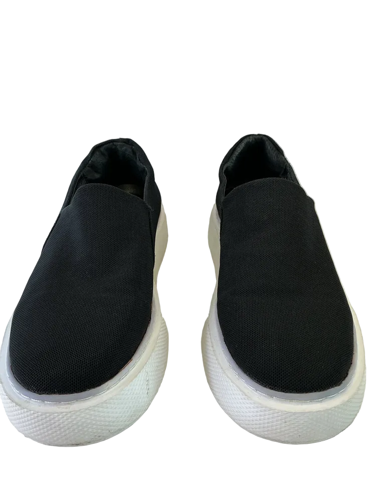 J/Slides Shoe Size 7.5 Black Slip-On